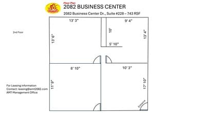 2082 Business Center Dr, Irvine, CA à louer Plan de site- Image 1 de 1