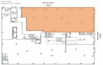 611 6th Ave, New York, NY for lease Floor Plan- Image 2 of 2