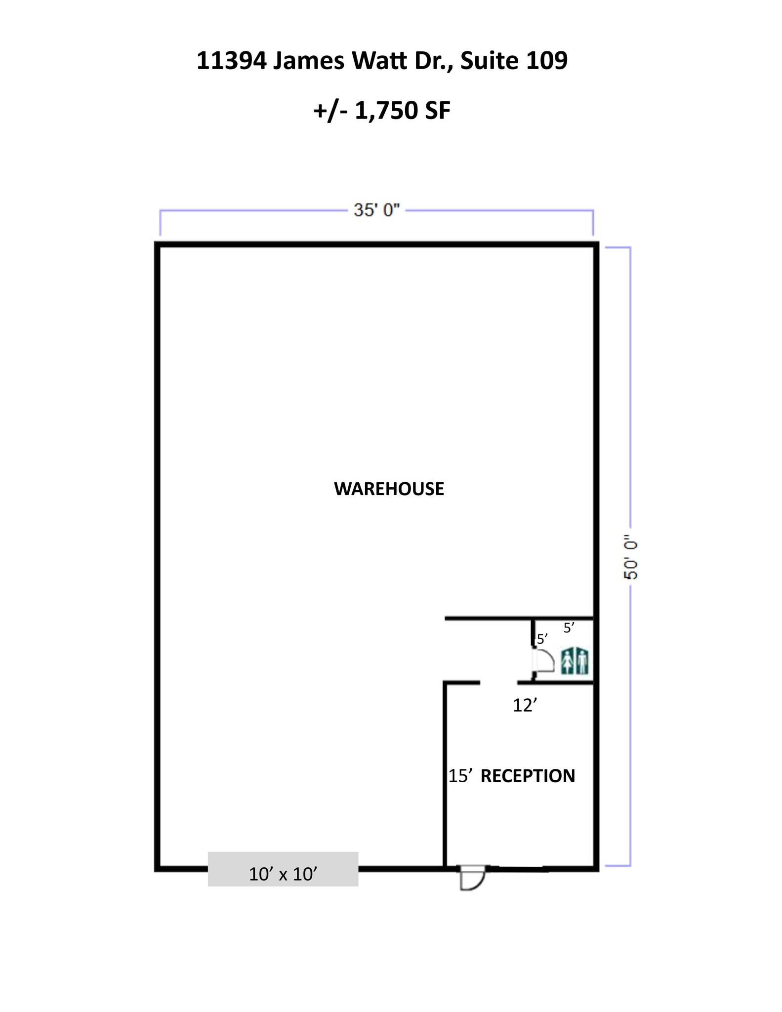 11394 James Watt Dr, El Paso, TX for lease Site Plan- Image 1 of 1