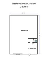 11394 James Watt Dr, El Paso, TX for lease Site Plan- Image 1 of 1