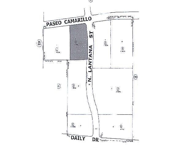 1100 Paseo Camarillo, Camarillo, CA à vendre - Plan cadastral - Image 3 de 4