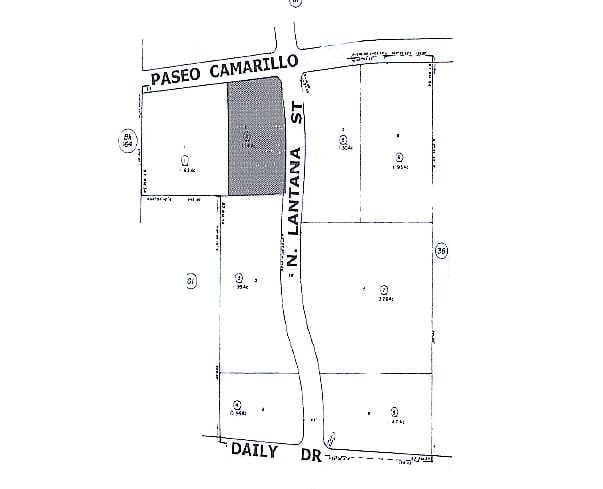1100 Paseo Camarillo, Camarillo, CA for sale - Plat Map - Image 3 of 4