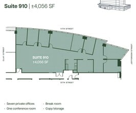 555 12th St, Oakland, CA for lease Floor Plan- Image 1 of 1