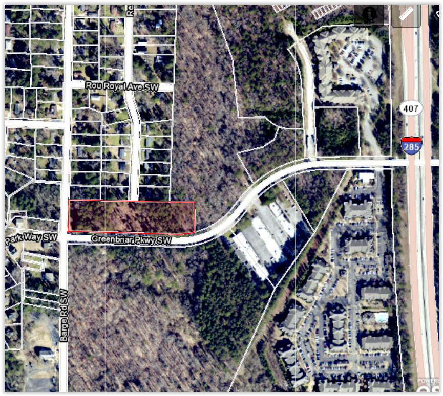 3645 Greenbriar Pkwy SW, Atlanta, GA for sale Aerial- Image 1 of 2