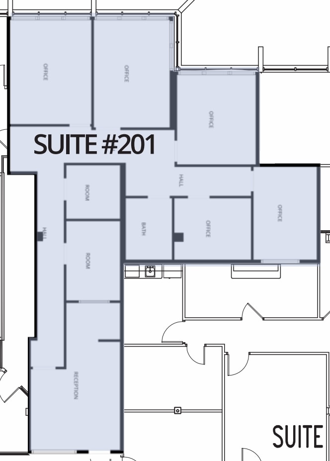 7617 Mineral Point Rd, Madison, WI à louer Plan d’étage- Image 1 de 2