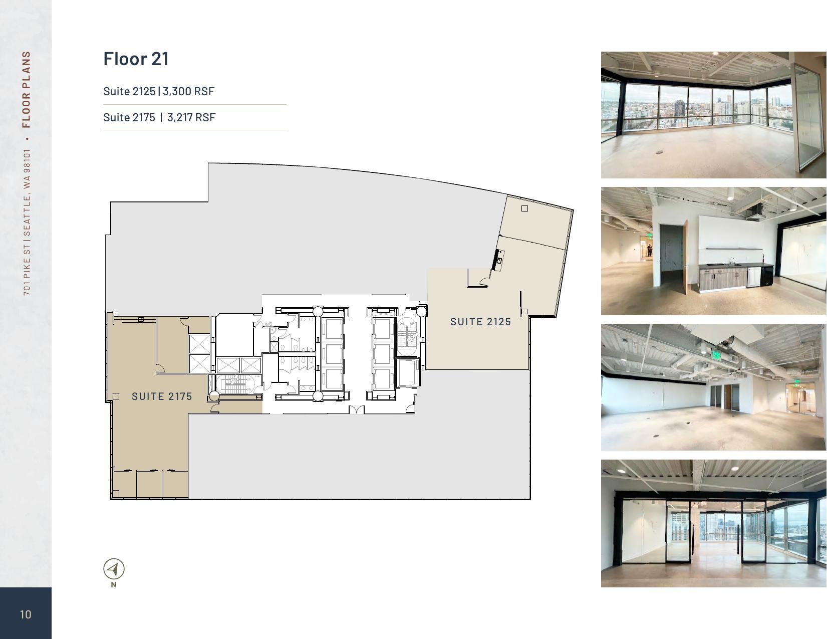 701 Pike St, Seattle, WA à louer Plan d’étage- Image 1 de 1