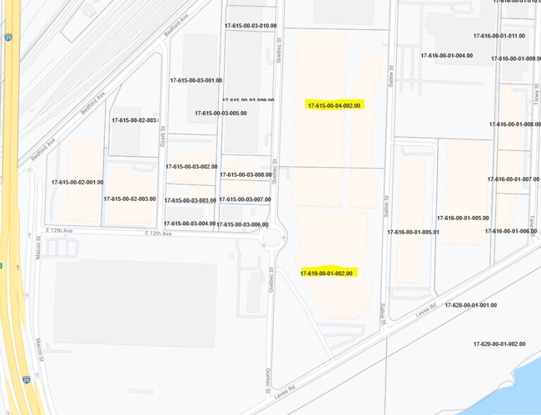 1746 Levee St, North Kansas City, MO for lease - Plat Map - Image 2 of 3