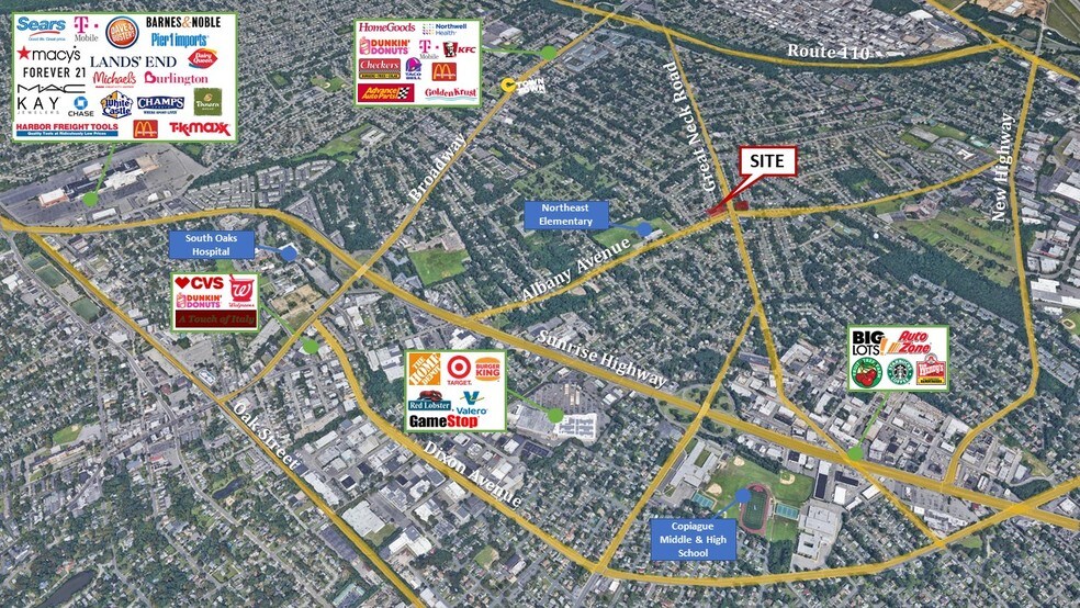 3395 Great Neck Rd, Amityville, NY à louer - Photo du bâtiment - Image 3 de 3