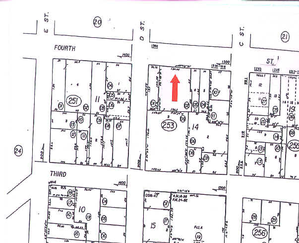 1325-1337 4th St, San Rafael, CA à louer - Plan cadastral - Image 2 de 4