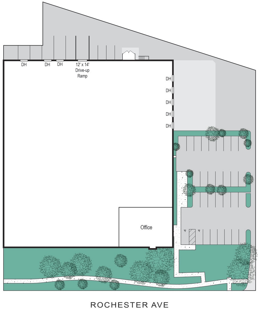8767 Rochester Ave, Rancho Cucamonga, CA for lease Site Plan- Image 1 of 1