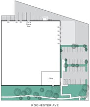 8767 Rochester Ave, Rancho Cucamonga, CA for lease Site Plan- Image 1 of 1
