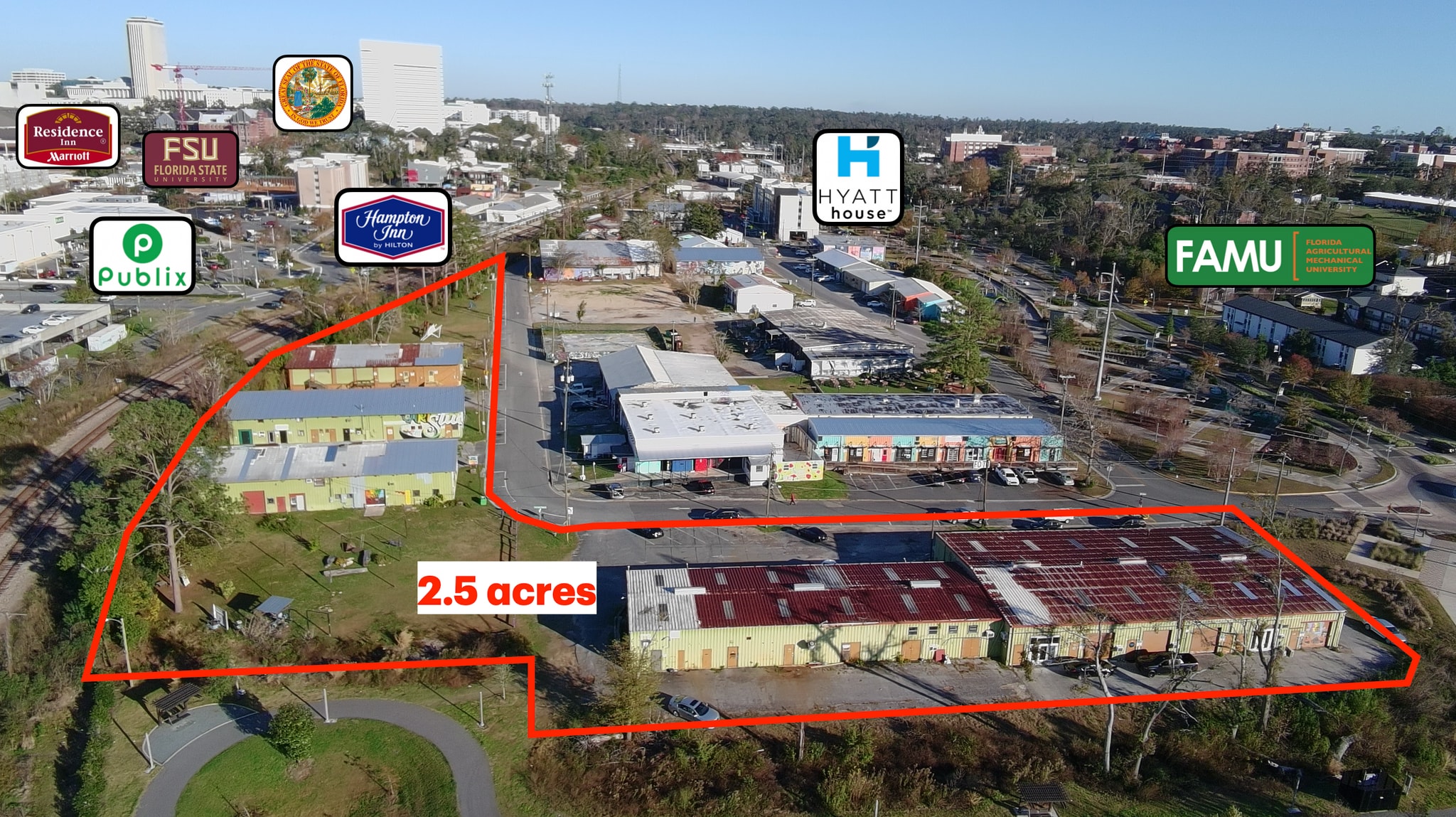 2.5 Acre Last CollegeTown Dev Site portfolio of 1 properties for sale on LoopNet.ca Aerial- Image 1 of 18