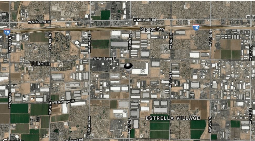 000 S 75th Ave, Tolleson, AZ for lease - Aerial - Image 3 of 11