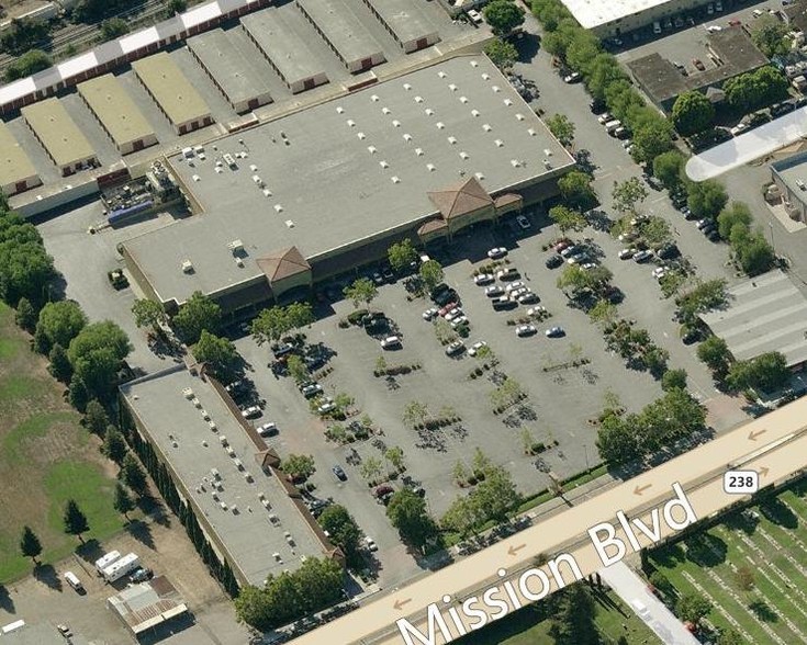 26905-26953 Mission Blvd, Hayward, CA for lease - Aerial - Image 2 of 3