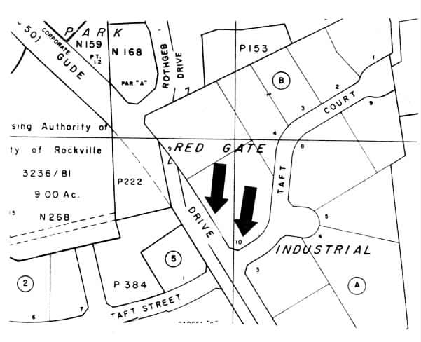 1550 E Gude Dr, Rockville, MD for sale - Plat Map - Image 3 of 3