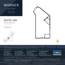 301 W Warner Rd, Tempe, AZ à louer Plan d’étage- Image 1 de 2