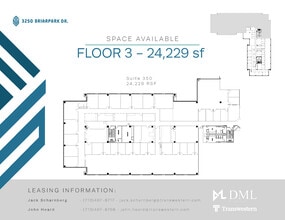 3250 Briarpark Dr, Houston, TX à louer Plan d’étage- Image 1 de 1