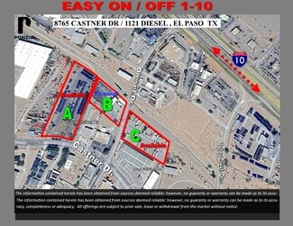 More details for 8765 Castner DR, El Paso, TX - Land for Lease