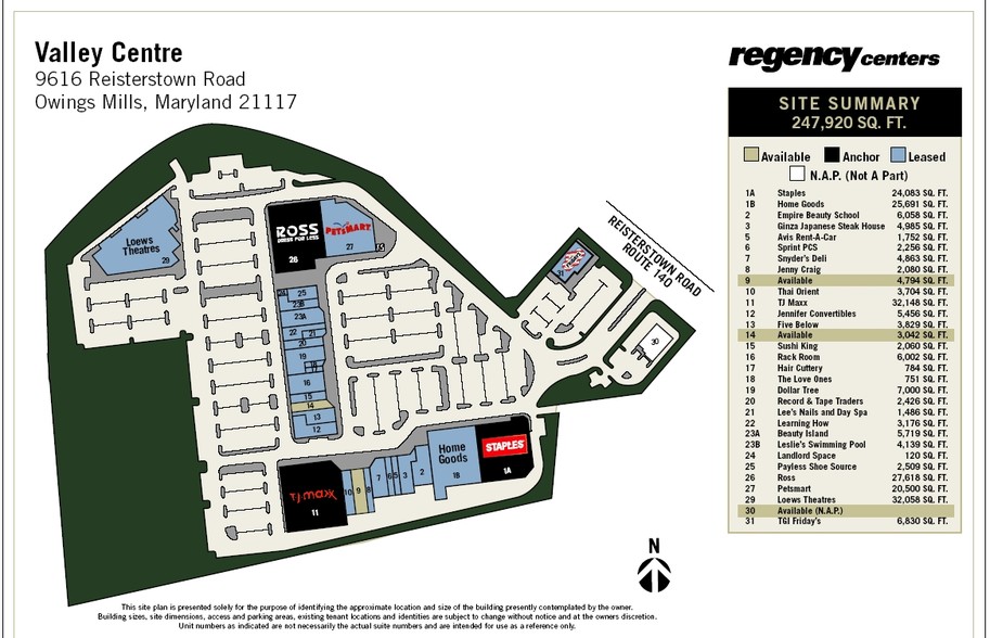 9612-9646 Reisterstown Rd, Owings Mills, MD for lease - Other - Image 3 of 8