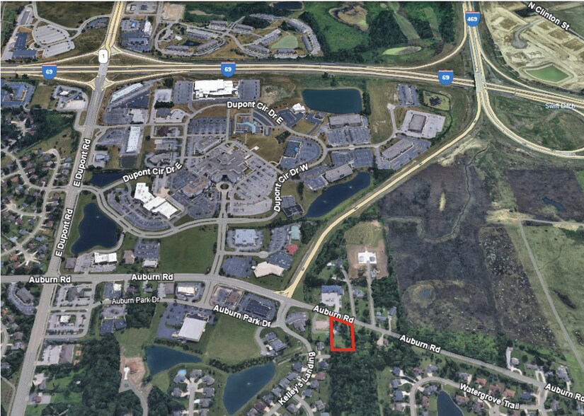 9817 Auburn Rd, Fort Wayne, IN à vendre - Aérien - Image 1 de 4