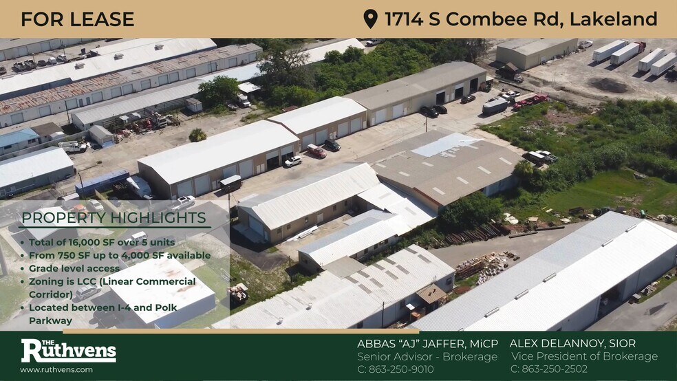 1714 S Combee Rd, Lakeland, FL à louer - Vidéo sur l’inscription commerciale - Image 2 de 15