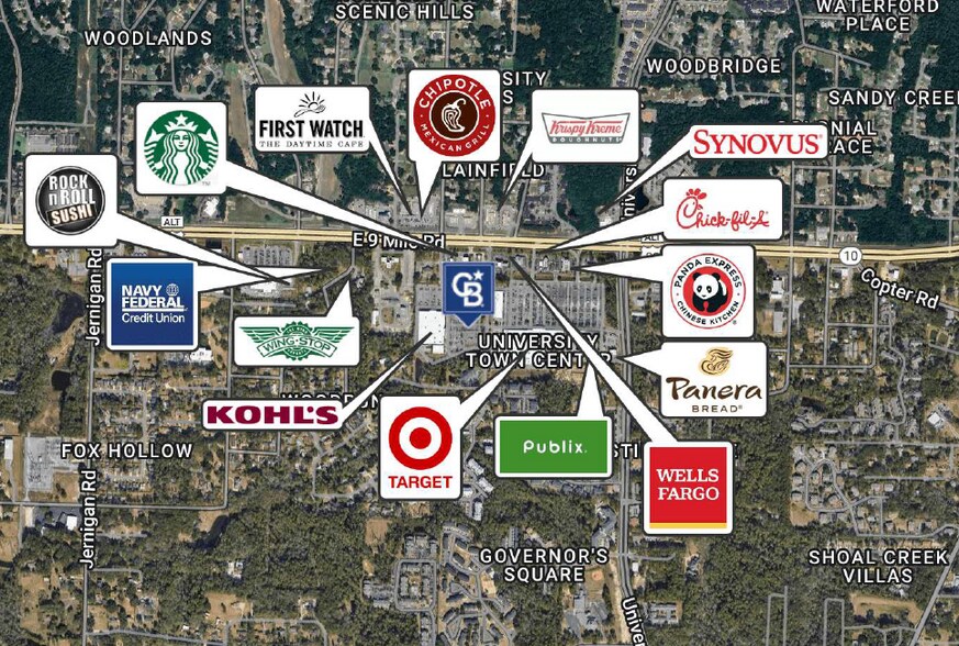 9310 Baldridge Dr, Pensacola, FL à vendre - Photo du bâtiment - Image 2 de 12