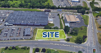 Plus de détails pour 1082 Tolland Tpke, Manchester, CT - Terrain à louer