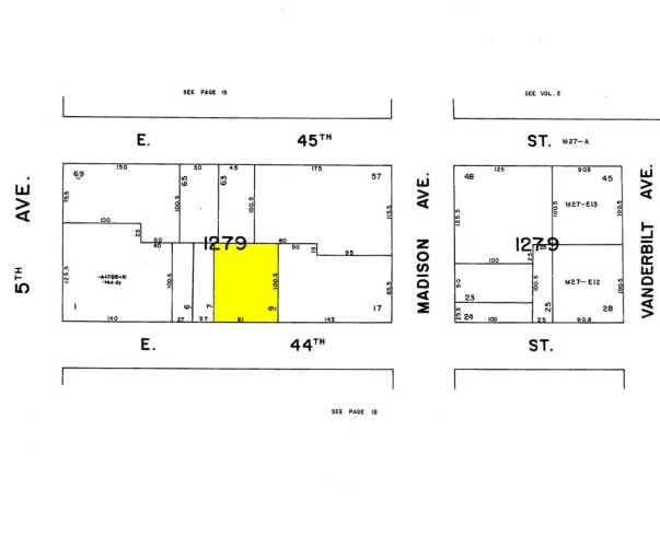 11 E 44th St, New York, NY for lease - Plat Map - Image 2 of 12