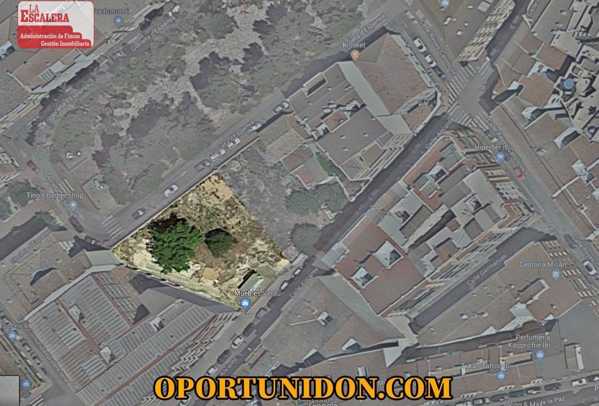 Carrer Alacant, 44, Ibi, Alicante for sale Aerial- Image 1 of 2