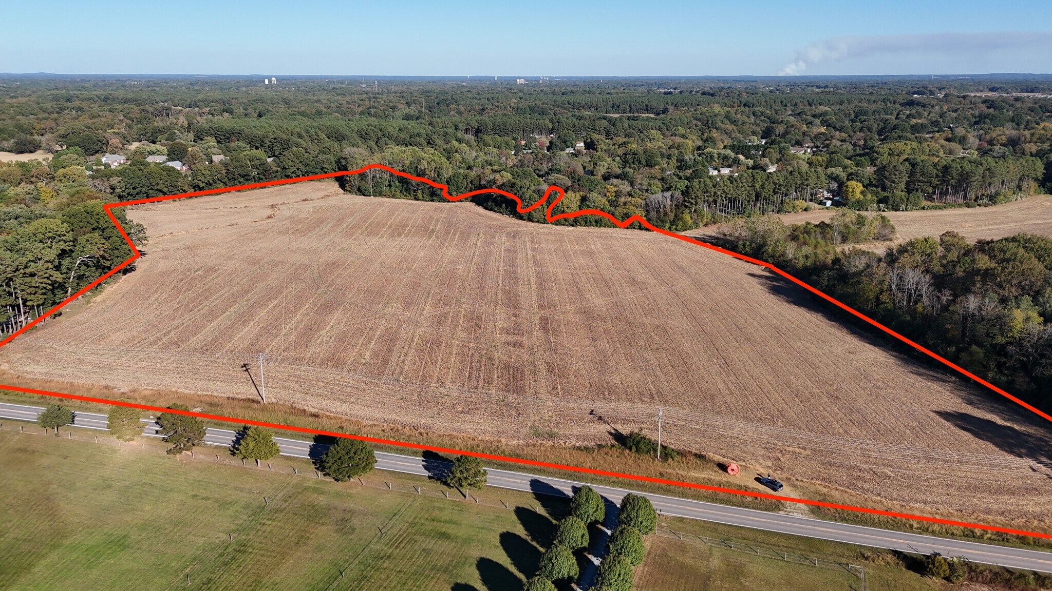 00 S Rocky River Road, Monroe, NC for sale Aerial- Image 1 of 14