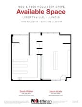 1900 Hollister Dr, Libertyville, IL for lease Floor Plan- Image 1 of 1