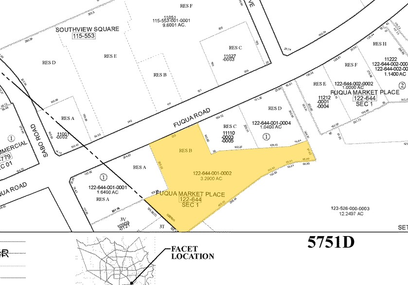 11002 Fuqua St, Houston, TX à louer - Plan cadastral - Image 2 de 10