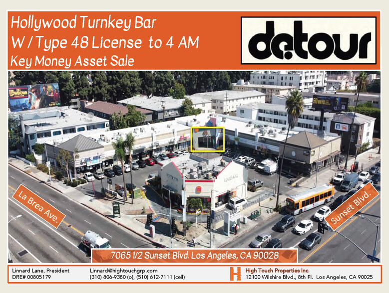 7055-7077 W Sunset Blvd, Los Angeles, CA for lease - Building Photo - Image 1 of 17