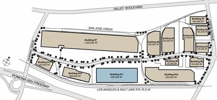 20002-20180 E Business Pky, City of Industry, CA for lease Site Plan- Image 2 of 3
