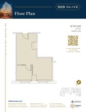 509 Olive Way, Seattle, WA à louer Plan de site- Image 1 de 1