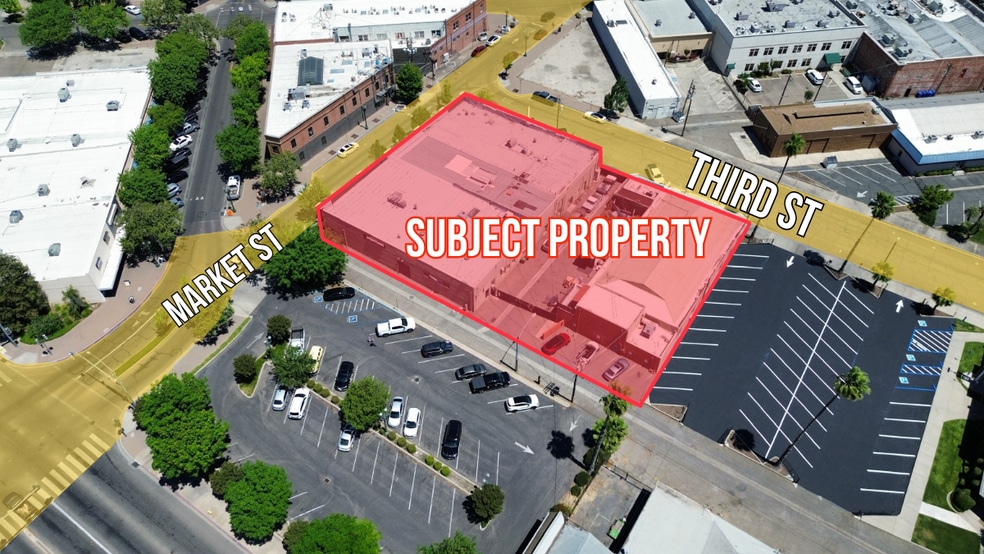 250 Market St, Turlock, CA for lease - Aerial - Image 3 of 5