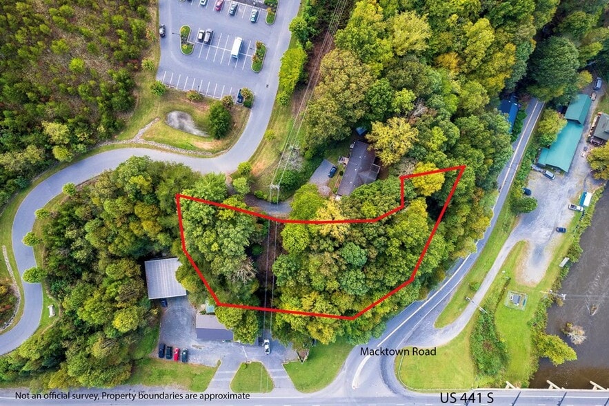 Hwy 441 S, Dillsboro, NC for sale - Aerial - Image 3 of 4