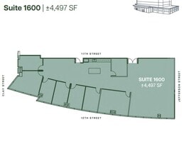 555 12th St, Oakland, CA for lease Floor Plan- Image 1 of 3