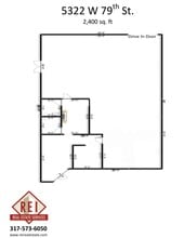 5314-5356 W 79th St, Indianapolis, IN à louer Plan de site- Image 1 de 1