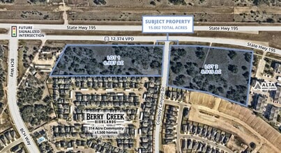 2453 State Highway 195, Georgetown, TX - Aérien  Vue de la carte - Image1