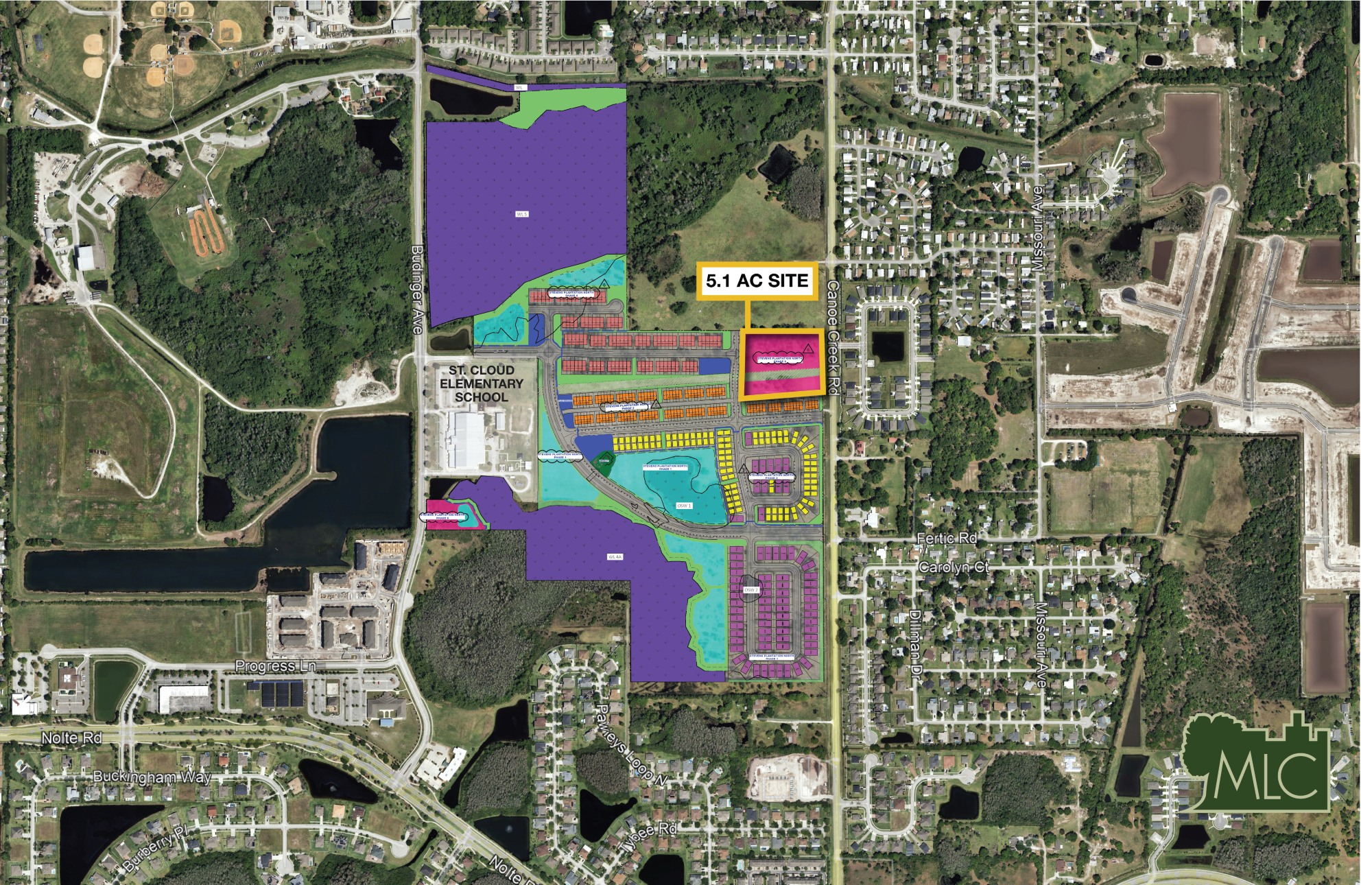 2350 Canoe Creek rd, Saint Cloud, FL à vendre Photo principale- Image 1 de 3