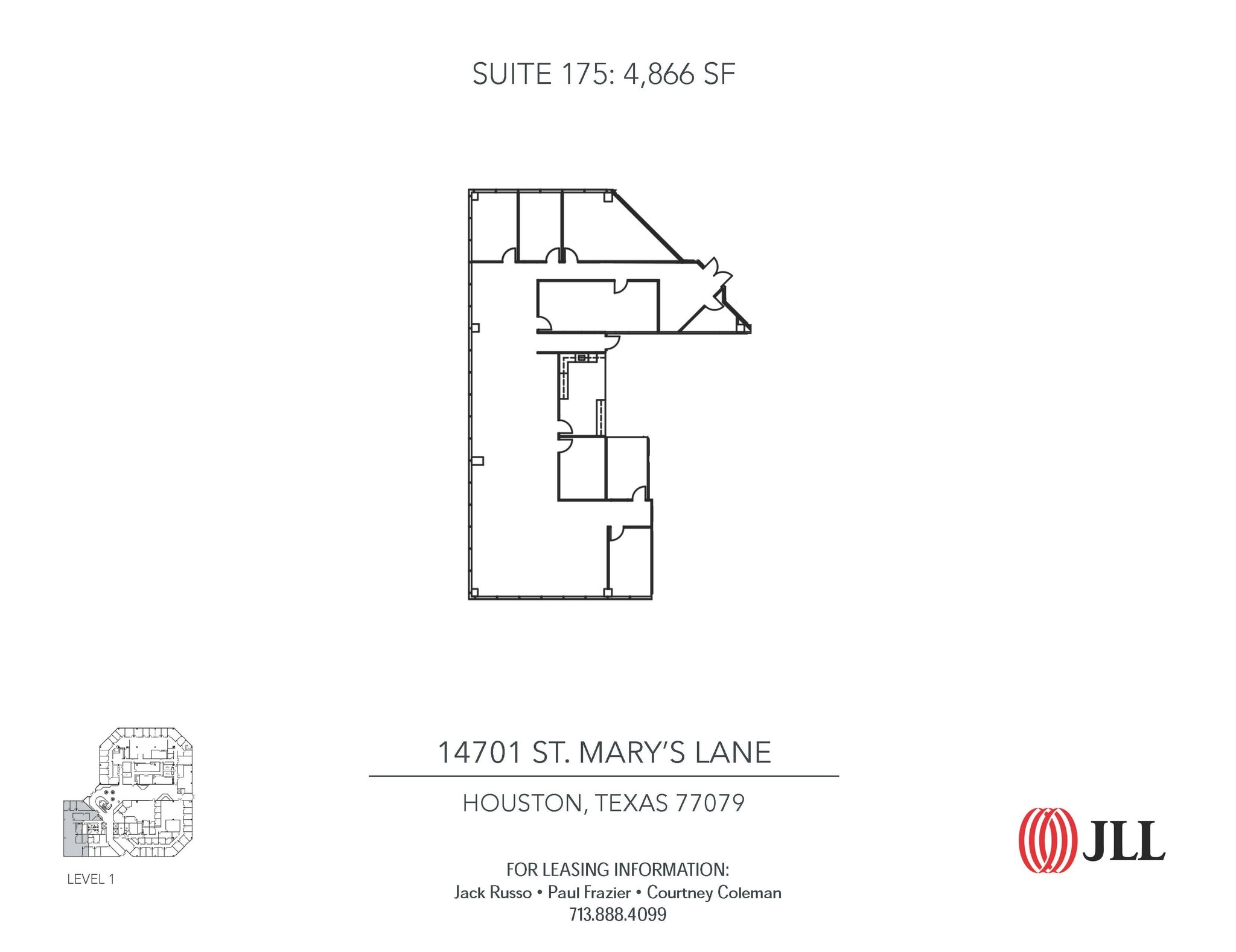 14701 St. Marys Ln, Houston, TX for lease Floor Plan- Image 1 of 1