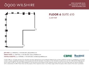 5900 Wilshire Blvd, Los Angeles, CA for lease Floor Plan- Image 1 of 1
