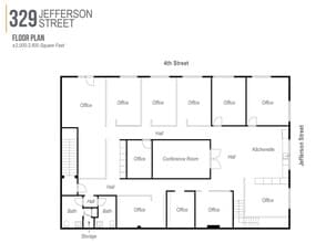 329-331 Jefferson St, Oakland, CA for lease Floor Plan- Image 1 of 1