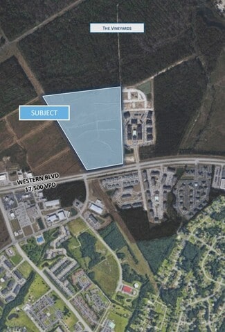 More details for 6800 Western Blvd, Jacksonville, NC - Land for Sale