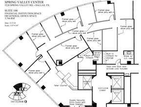 5220 Spring Valley Rd, Dallas, TX à louer Plan d  tage- Image 1 de 1