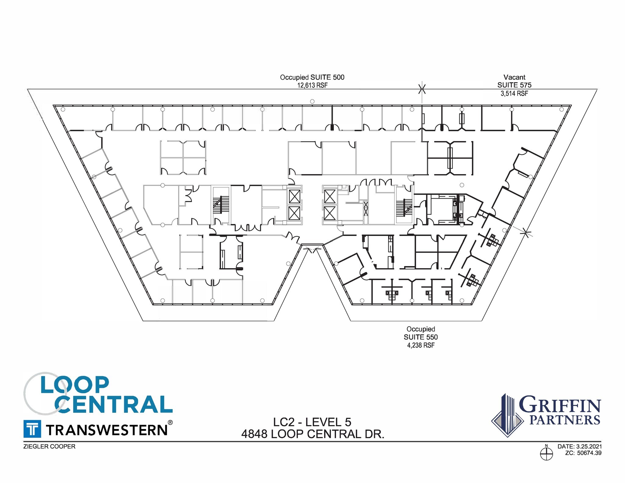 4828-4888 Loop Central Dr, Houston, TX à louer Plan d  tage- Image 1 de 1