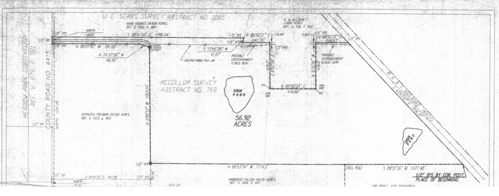 519 County Road 4415, Trenton, TX for sale - Site Plan - Image 2 of 4