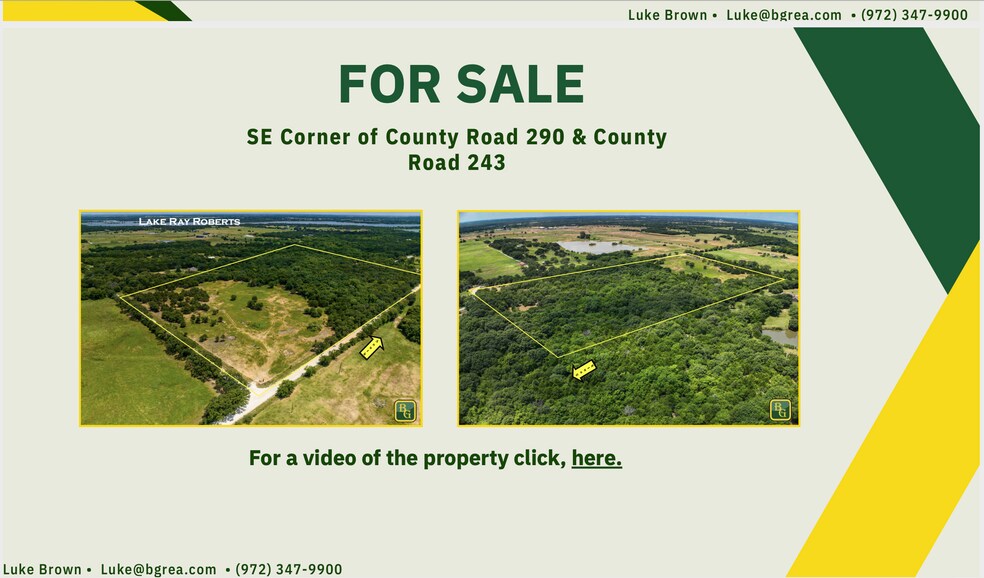County Road 290, Collinsville, TX à vendre - Photo du bâtiment - Image 3 de 3