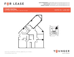 12700 Park Central Dr, Dallas, TX à louer Plan d’étage- Image 1 de 2